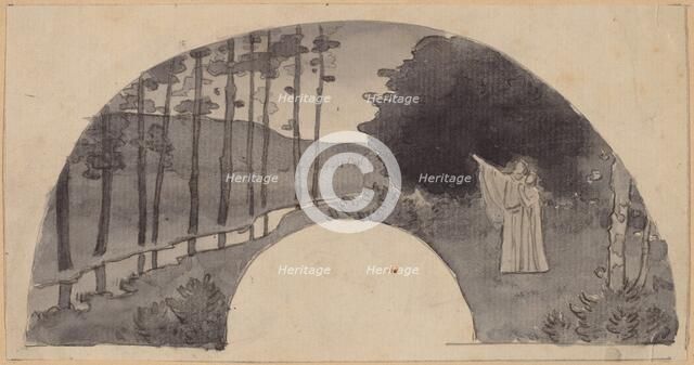 Study for an Archway, 1890/1897. Creator: Charles Sprague Pearce.