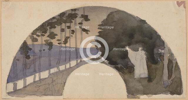 Study for an Archway, 1890/1897. Creator: Charles Sprague Pearce.