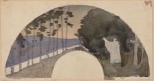 Study for an Archway, 1890/1897. Creator: Charles Sprague Pearce