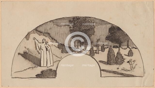 Study for an Archway, 1890/1897. Creator: Charles Sprague Pearce.