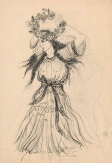 Study for an Illustration, 1940-1944. Creator: Ján Novák