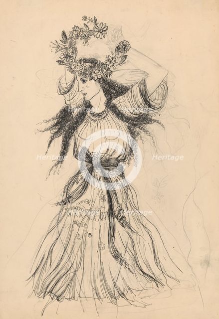 Study for an Illustration, 1940-1944. Creator: Ján Novák.