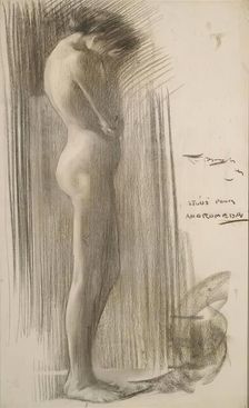 Study for "Andromeda", c1893. Creator: Robert Brough