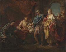 Study for "Antiochus and Stratonice", c. 1746. Creator: Pompeo Batoni (Italian, 1708-1787)
