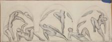 Study for Barnes Mural "The Dance", Gray Harmony, 1930-1931. Creator: Matisse, Henri (1869-1954)
