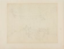 Study for Board Room of the Admiralty, from Microcosm of London, c. 1808. Creator: Augustus Charles Pugin