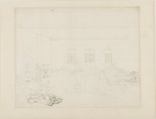 Study for Bridewell Prison, Women's Side, from Microcosm of London, c. 1808. Creator: Augustus Charles Pugin