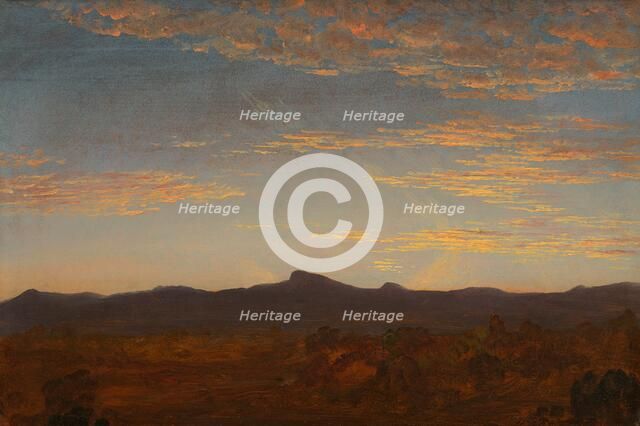 Study for "Catskill Creek", c. 1844/1845. Creator: Thomas Cole.