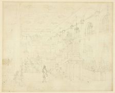 Study for Chapel of the Philanthropic Society, from Microcosm of London, c. 1809. Creator: Augustus Charles Pugin