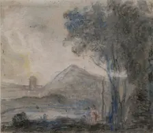 Study for Cicero and his Friends c1770s. Artist: Richard Wilson