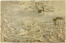 Study for Commerce or the Triumph of the Thames, 1767/80. Creator: James Barry