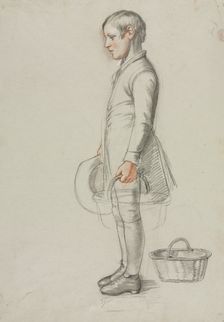Study for "Country Cousins", c. 1847-1848. Creator: Richard Redgrave (British, 1804-1888)