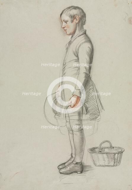 Study for "Country Cousins", c. 1847-1848. Creator: Richard Redgrave (British, 1804-1888).