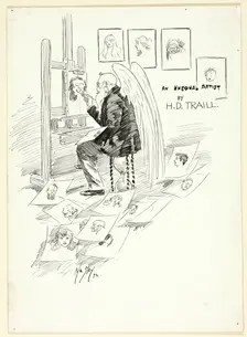 Study for Cover, 1892. Creator: Philip William May
