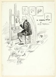Study for Cover, 1892. Creator: Philip William May
