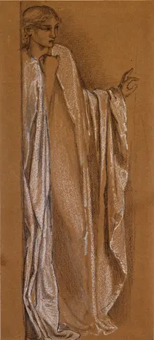Study for Danae late 19th century. Artist: Sir Edward Coley Burne-Jones