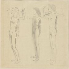 Study for Day (Truth), 1896/98. Creator: Ferdinand Hodler