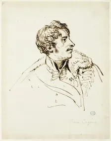 Study for Distribution of Eagles, Prince Eugène de Beauharnais, c. 1810. Creator: Jacques-Louis David