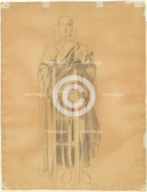 Study for "Dogma of the Redemption: Frieze of Angels" [verso], 1895-1903. Creator: John Singer Sargent.
