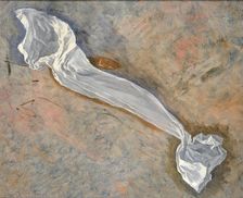 Study for Drapery of "Pursuit of the Ideal", 1891. Creator: Kenyon Cox