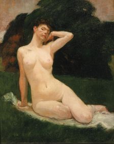 Study for "Evening", 1883. Creator: Kenyon Cox