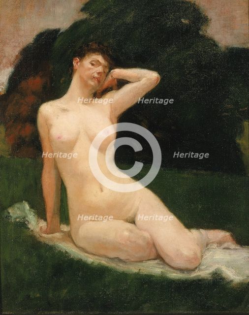 Study for "Evening", 1883. Creator: Kenyon Cox.