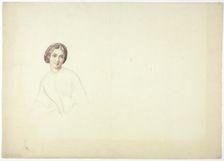 Study for Female Portrait, n.d. Creator: Elizabeth Murray
