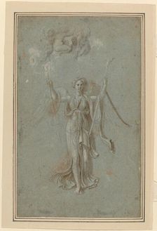 Study for Figure of Fame. Creator: Biagio Pupini