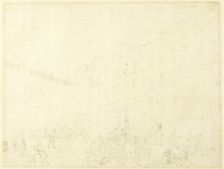 Study for Fleet Prison, from Microcosm of London, c. 1808. Creator: Augustus Charles Pugin