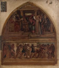 Study for fresco at St. Stephen's, Dulwich, 1871-72. Creator: Edward John Poynter