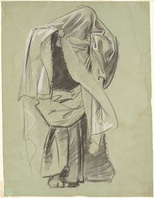 Study for "Frieze of Prophets", 1890-1892. Creator: John Singer Sargent