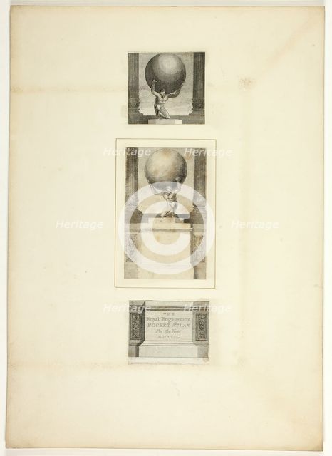 Study for frontispiece from Marmion, c. 1808. Creator: Thomas Stothard.