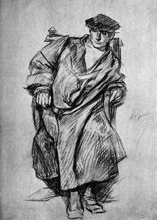 Study for Gown, Court of Henry VIII 1899