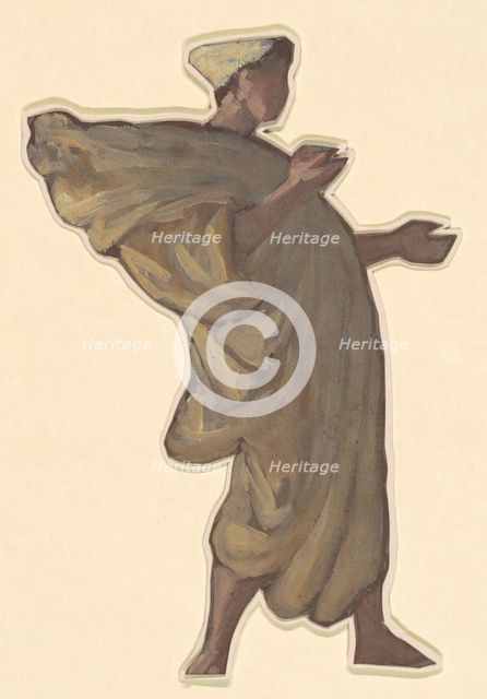 Study for "Greek Girls Bathing", c. 1872. Creator: Elihu Vedder.