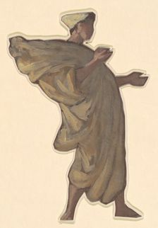 Study for "Greek Girls Bathing", c. 1872. Creator: Elihu Vedder