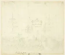 Study for House of Lords, from Microcosm of London, c. 1809. Creator: Augustus Charles Pugin