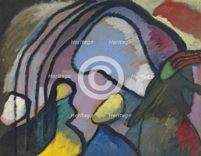 Study for Improvisation 10. Artist: Kandinsky, Wassily Vasilyevich (1866-1944)