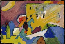 Study for Improvisation 3, 1909. Artist: Kandinsky, Wassily Vasilyevich (1866-1944)