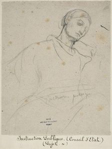 Study for "Instruction Publique", c. 1873. Creator: Jules Elie Delaunay