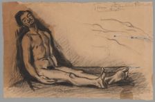 Study for L'Autopsie, 1867/69. Creator: Paul Cezanne