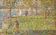 Study for "La Grande Jatte", 1884/1885. Creator: Georges-Pierre Seurat