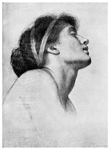Study for Paolo and Francesca 1895