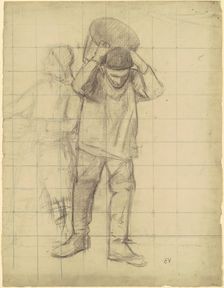 Study for "Pêcheurs de la mer du Nord" (Study for "Fishermen of the North Sea"), c. 1893. Creator: Eugene Laurent Vail