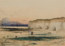 Study for Pegwell Bay - a Recollection of October 5th 1858 1857. Creator: William Dyce