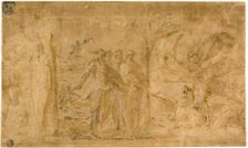 Study for Perseus Liberating Andromeda, n.d. Creator: Perino del Vaga