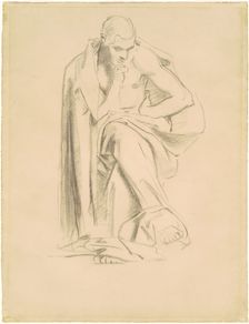 Study for "Philosophy", 1922-1925. Creator: John Singer Sargent