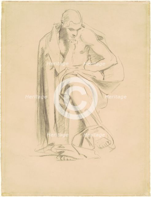 Study for "Philosophy", 1922-1925. Creator: John Singer Sargent.
