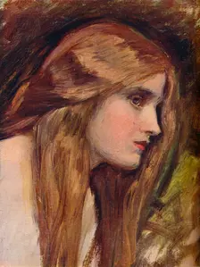 Study for Phyllis and Demophoon c1907. Artist: John William Waterhouse