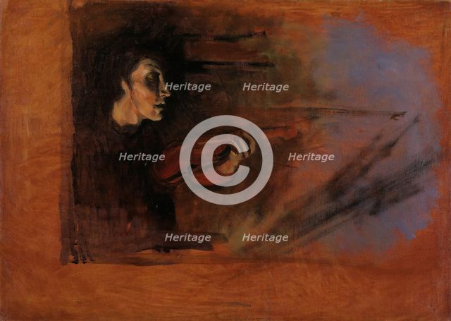 Study for Play and Dance, 1896. Creator: Halfdan Egedius.