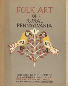 Study for Portfolio Cover: "Folk Art of Rural Pennsylvania", 1935/1942. Creator: Unknown